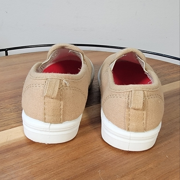 Garanimals Tan Canvas Loafers Slip on Sneakers Size 6 - Picture 6 of 16